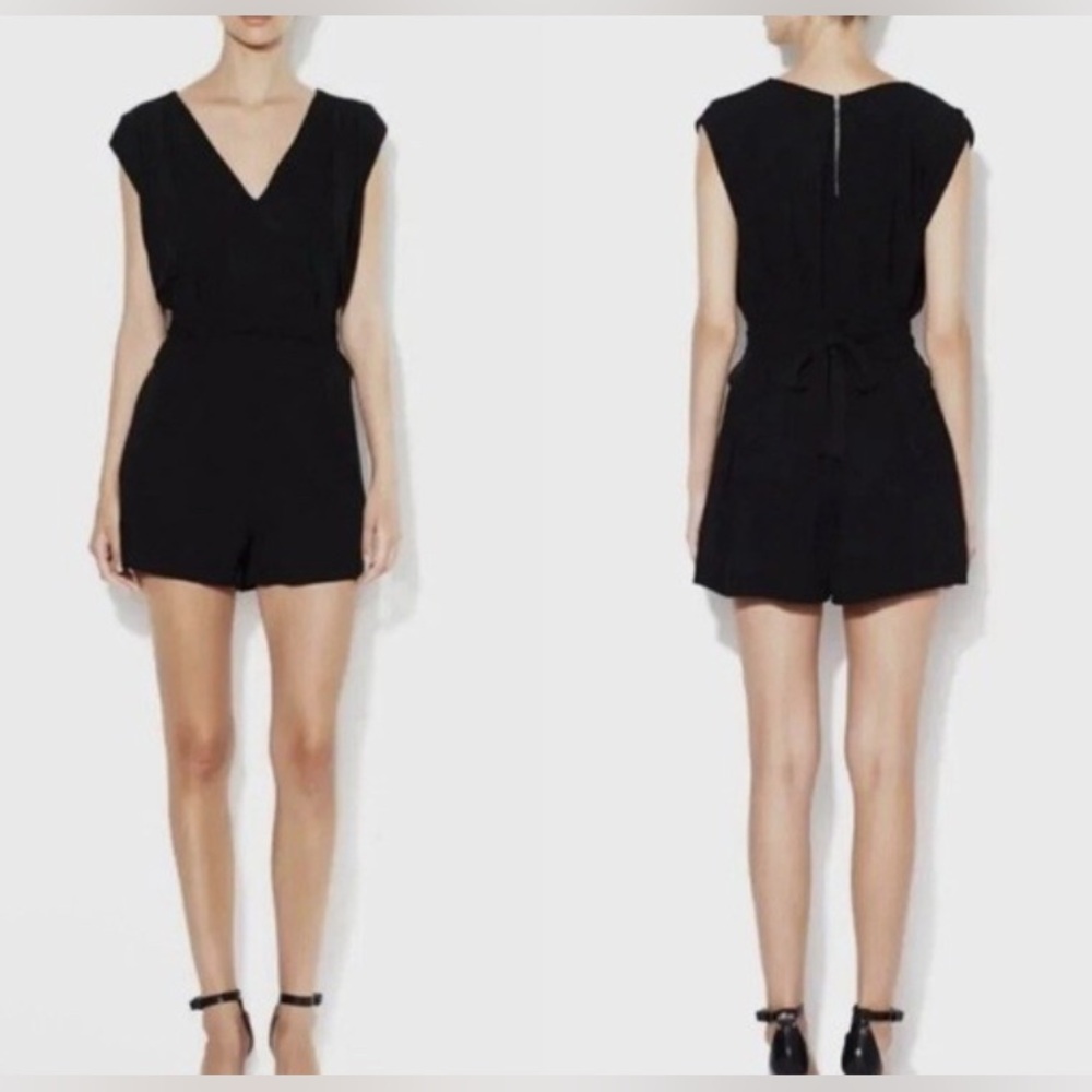 NWOT Helmut Lang stunning shorts romper sz P fits like small